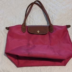 Pink Longchamp Tote